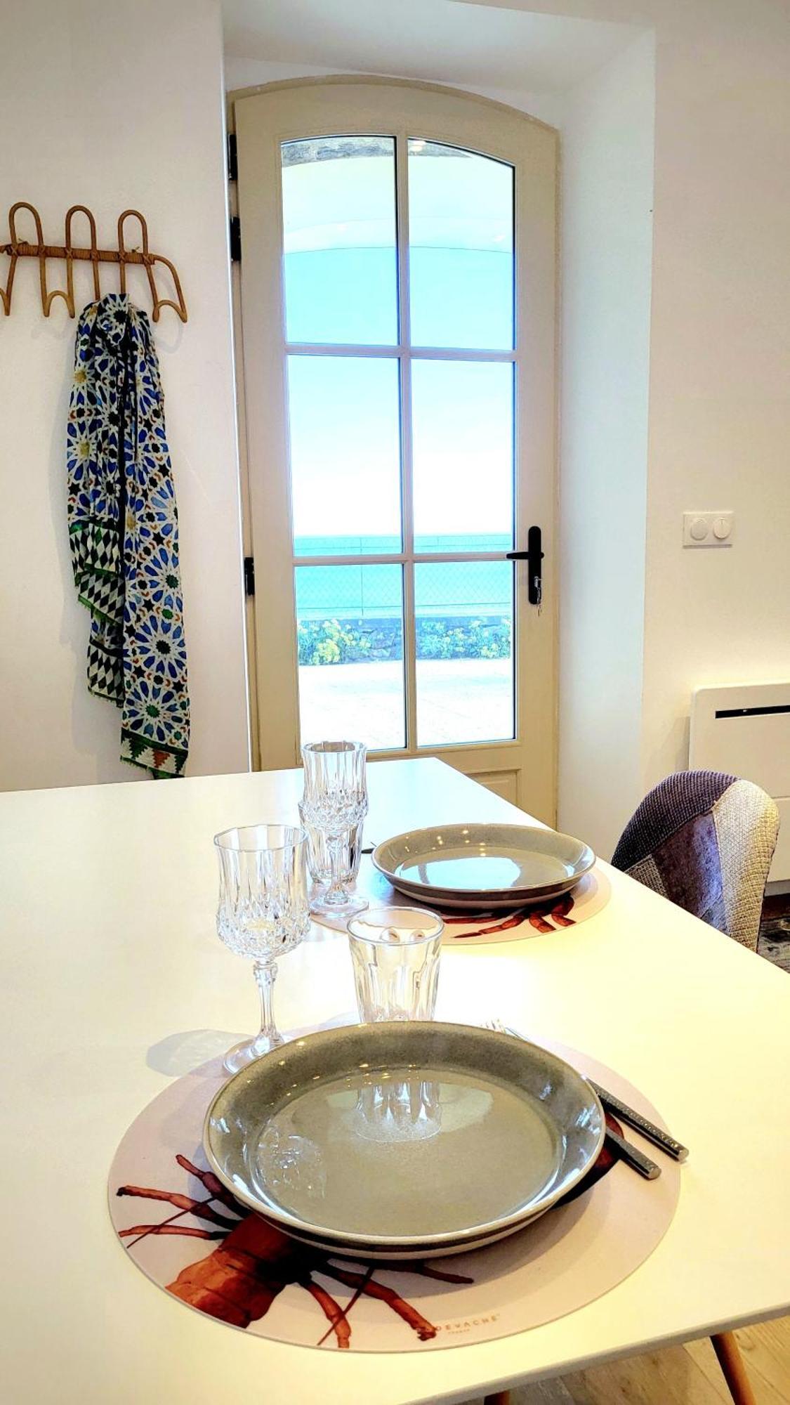 Vue Pleine Mer A La Perle Marine - La Terrasse Dinard Kültér fotó